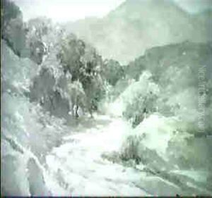 Near Elsinore, Dark Canyon by Benjamin Chambers Brown