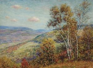 Over The Hills And Far Away, Cragsmoor, New York by Carroll Butler Brown