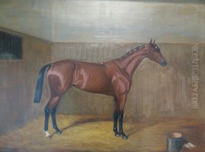 Cheval Au Box by Edward (of Coventry) Brown