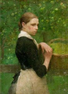 The Apple Picker by Frederick Brown