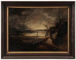 Figure On A River Bank