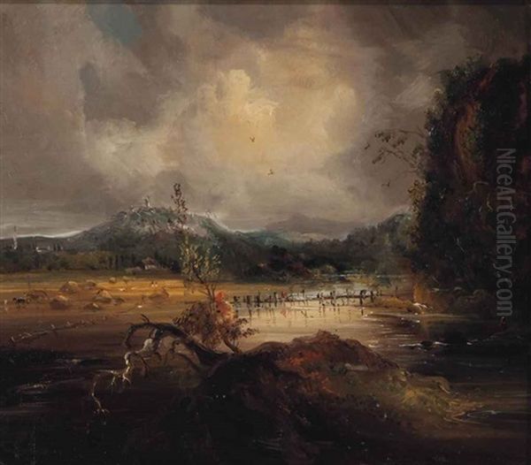 Landscape (harvest Scene) - view 1