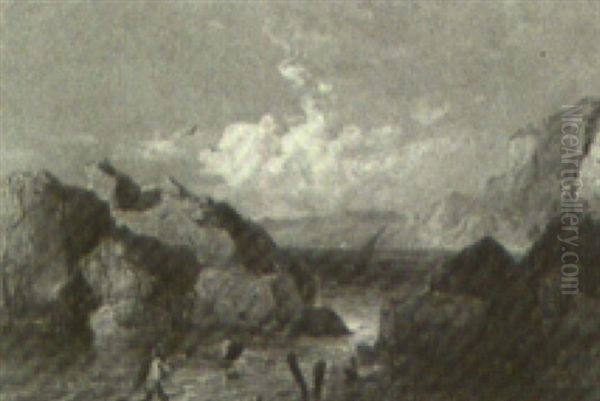 Rocks On The Island Of Capri - view 1