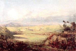 Poussins Valley, View Near Rome by George Loring Brown