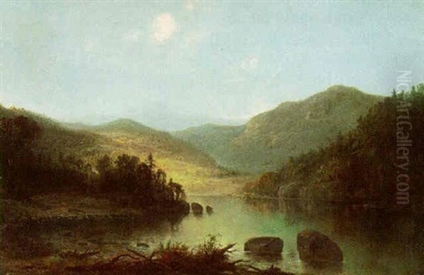A Catskill Lake - view 1
