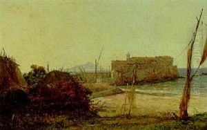 Porto D'anzio, Near Rome by George Loring Brown