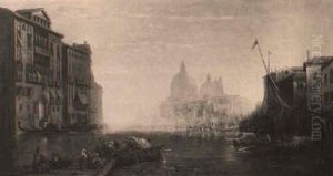 Venetian Canal by George Loring Brown