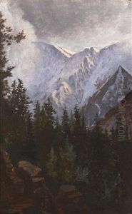 Snowy Mountains by Grafton Tyler Brown