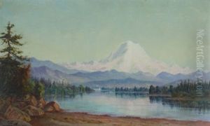 Mt. Tacoma From Lake Washington by Grafton Tyler Brown