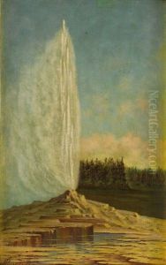 Yellowstone Geyser by Grafton Tyler Brown