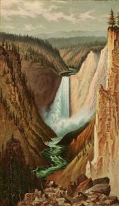 Grand Canyon Of The Yellowstone From Lookout Pt. by Grafton Tyler Brown