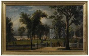 Oakland: Residence Of Theophilus Cushing Hersey, Portland, Maine