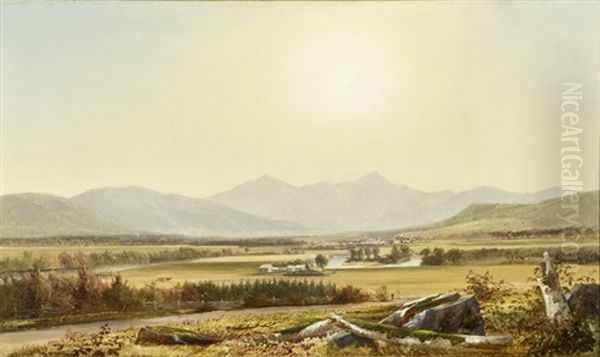 View Of The White Mountains From The Jones Farm - view 1