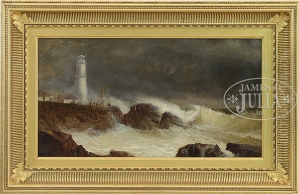 Coastal Landscape Of Portland Light - view 1