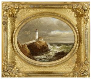 White Island Light, Isles Of Shoals by Harrison Bird Brown