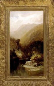 Mountain River by Harrison Bird Brown