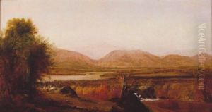 Autumn On The Saco River by Harrison Bird Brown
