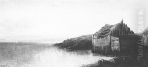 Sunset On The Maine Coast by Harrison Bird Brown