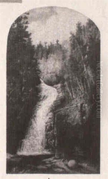 Cascade, Pinkham Notch, N.h. - view 1