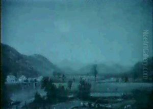 White Mountains From The Conway Valley by Harrison Bird Brown