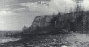 An Artist At Work, Whitehead, Cushing by Harrison Bird Brown