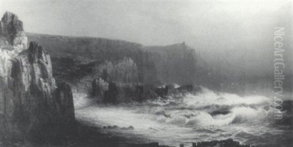 Climbing The Cliffs, Grand Manan - view 1