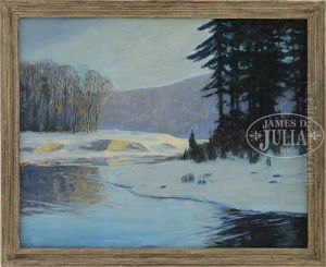 Vermont Winter Landscape by Horace Brown