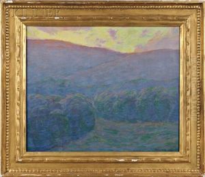 Sunlight Over Vermont Hills