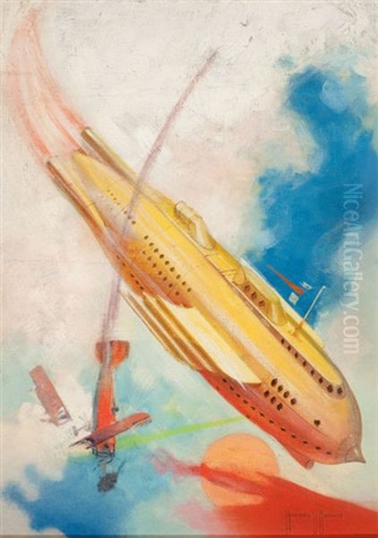 Men From Space, The Popular Magazine, December 1930 - view 1