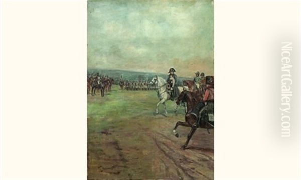 Presentation De L'aiglon Par Napoleon A Ses Troupes - view 1