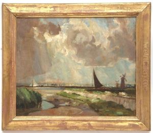 The Mouth Of The Waveney Near Breydon Water