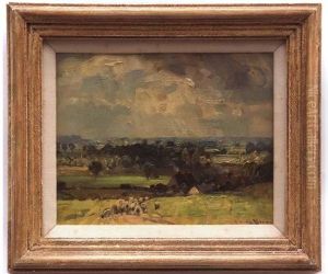 Sketch For The Valley by Sir John Alfred Arnesby Brown