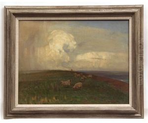 Study For The Crest Of The Hill by Sir John Alfred Arnesby Brown