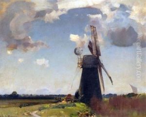 The Black Mill by Sir John Alfred Arnesby Brown