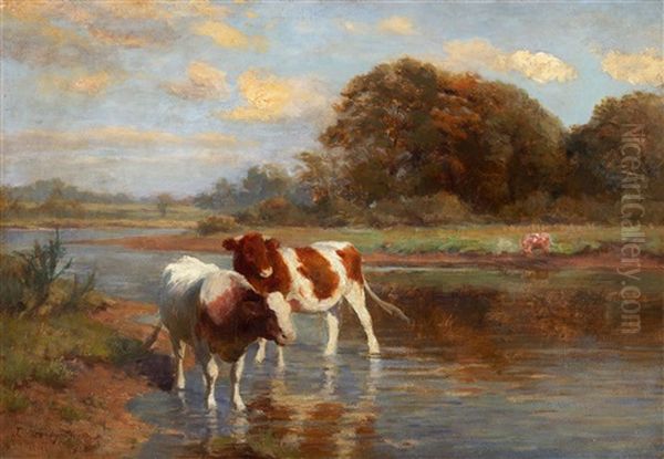 Cows At Pasture - view 1