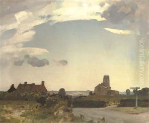 The Cross Roads by Sir John Alfred Arnesby Brown