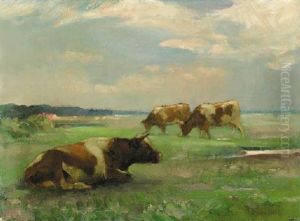 Cattle In A Landscape Cattle In A Landscape