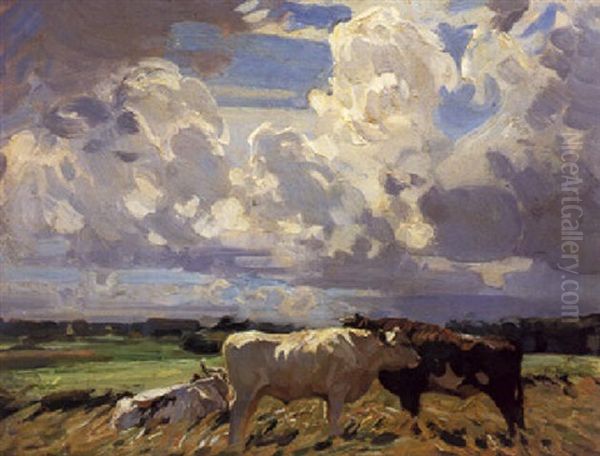 Cattle In The Waveney Valley - view 1