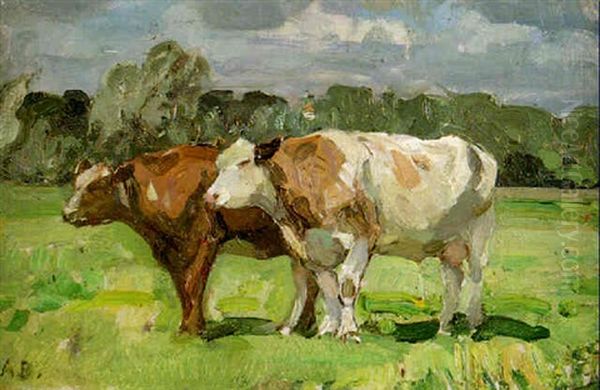 Cattle In A Landscape - view 1