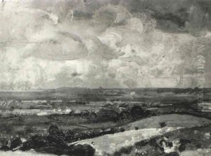 The Vale Of Belvoir by Sir John Alfred Arnesby Brown