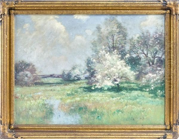Apple Blossoms by John Appleton Brown
