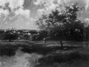 Orchard In Bloom by John Appleton Brown