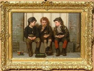 After The Battle by John George Brown