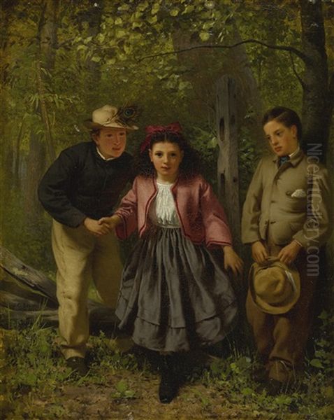 Children In The Forest - view 1