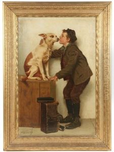 The Boot Black's New Best Friend by John George Brown