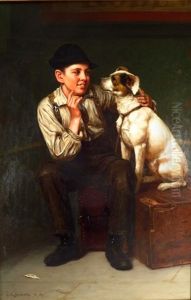 Pals by John George Brown