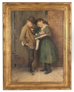 Good Friends by John George Brown