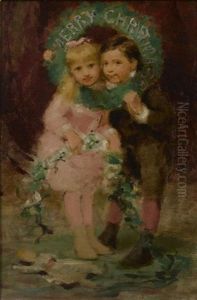 Oscar And Mabel by John George Brown