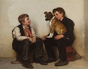 While Away A Few Hours by John George Brown