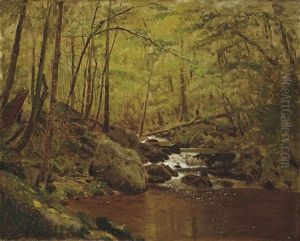 The Running Brook by John George Brown